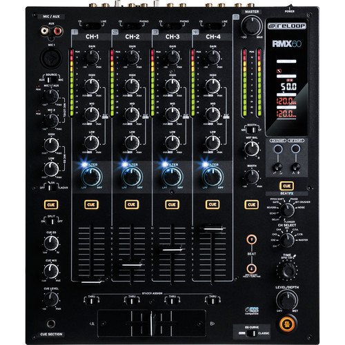 【美品】RELOOP RMX-60 Digital（リループ DJミキサー） Reloop RMX-60 Digital 4+1 Channel Dj Mixer with Effects : Amazon